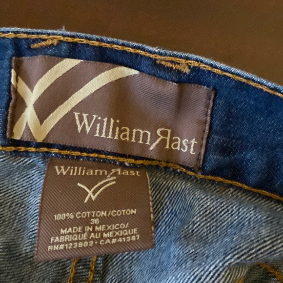 William Rast mens jeans. Waist 36 length 32. Boot cut - Picture 2 of 6